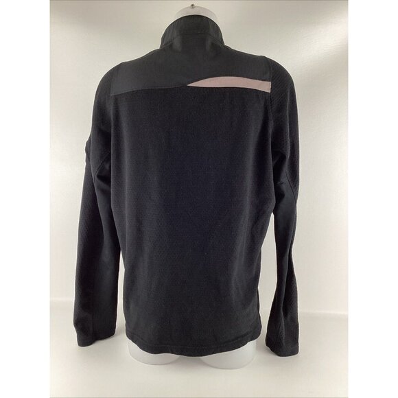 Nike Sweater Adult Large Black Therma Fit Sweatshirt 1/4 Zip Pullover Fleece - Picture 4 of 11